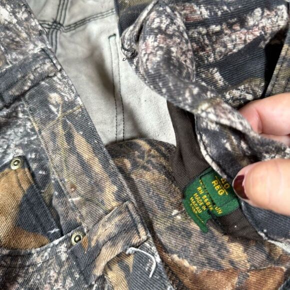 Mens Cabelas Camo Camouflage Hunting Pants - Picture 6 of 10